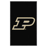 Purdue 3X5 High-Traffic Mat with Durable Rubber Backing