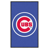 Chicago Cubs 3X5 High-Traffic Mat with Durable Rubber Backing