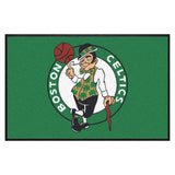 Boston Celtics 4X6 High-Traffic Mat with Rubber Backing