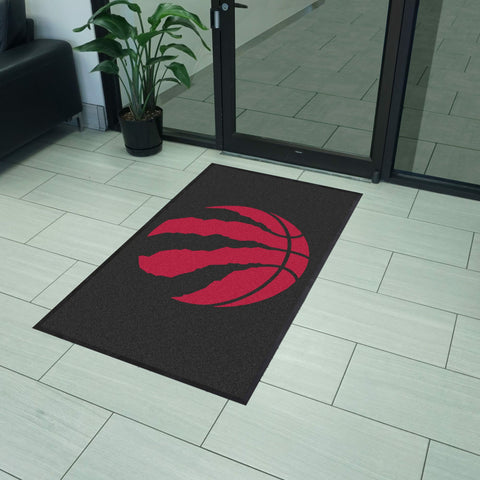 Toronto Raptors 3X5 High-Traffic Mat with Rubber Backing