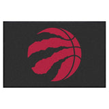 Toronto Raptors 4X6 High-Traffic Mat with Rubber Backing