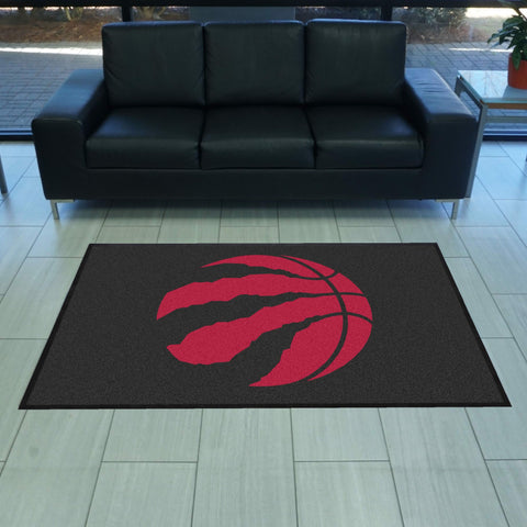 Toronto Raptors 4X6 High-Traffic Mat with Rubber Backing