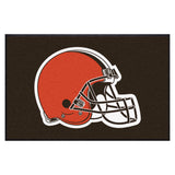 Cleveland Browns 4X6 High-Traffic Mat with Durable Rubber Backing