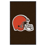 Cleveland Browns 3X5 High-Traffic Mat with Durable Rubber Backing