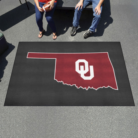 Oklahoma Ulti-Mat NCAA Area Rug - 59.5" x 94.5"