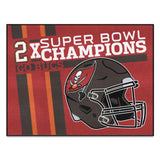 Tampa Bay Buccaneers All-Star Rug - 34 in. x 42.5 in. Plush Area Rug