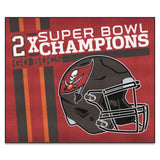 Tampa Bay Buccaneers Dynasty Tailgater Rug - 5ft. x 6ft.