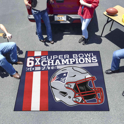 New England Patriots Dynasty Tailgater Rug - 5ft. x 6ft.