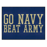 GO NAVY BEAT ARMT All-Star Rug - 34 in. x 42.5 in.