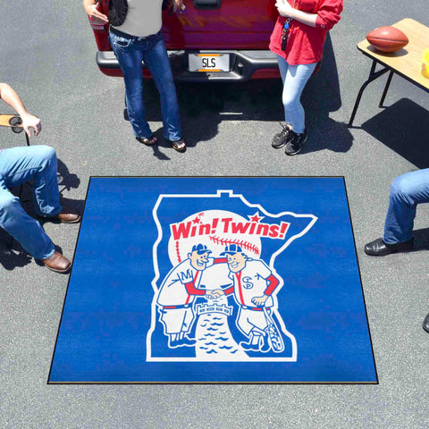Minnesota Twins Tailgater Rug - 5ft. x 6ft. - Retro Collection