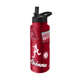 Alabama Crimson Tide Quencher Bottle 34oz Stainless Steel Dreamweave