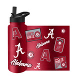 Alabama Crimson Tide Quencher Bottle 34oz Stainless Steel Dreamweave
