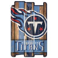 Tennessee Titans Sign 11x17 Wood Fence Style