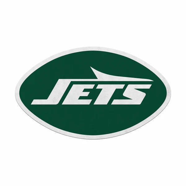 New York Jets Pennant Shape Cut Logo Design 2025