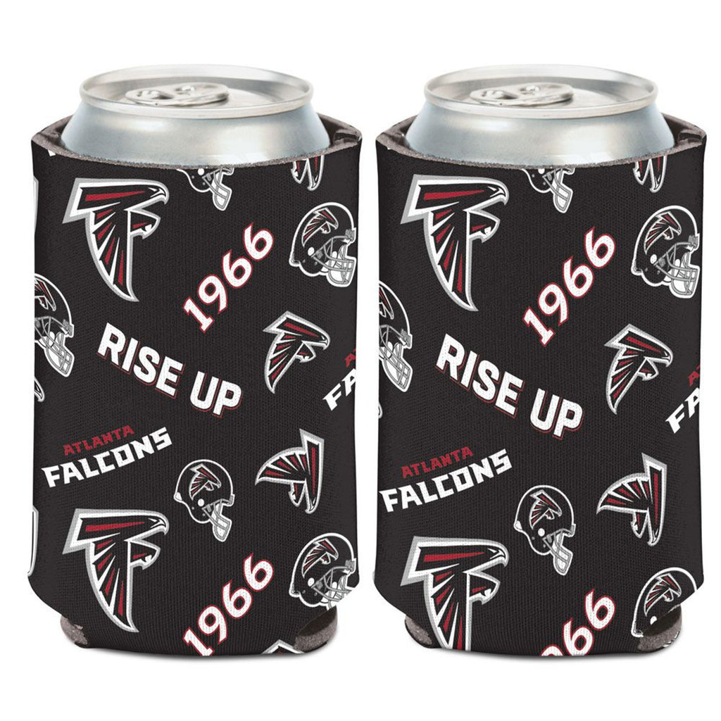 Atlanta Falcons Can Cooler Scatterprint Design