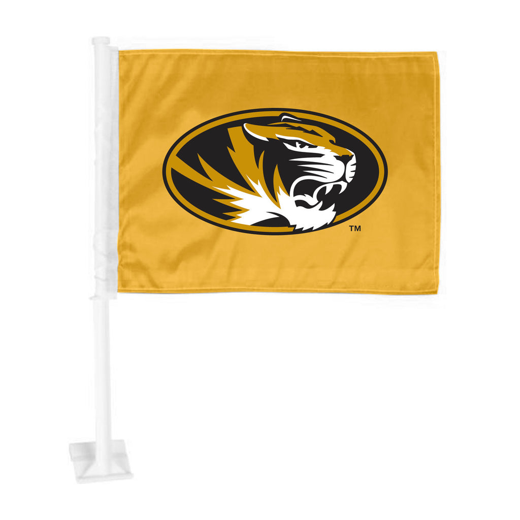 Missouri Tigers Flag Car Primary Logo