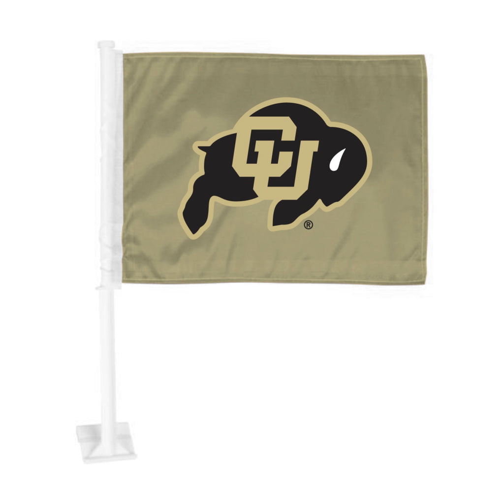 Colorado Buffaloes Flag Car Primary Logo