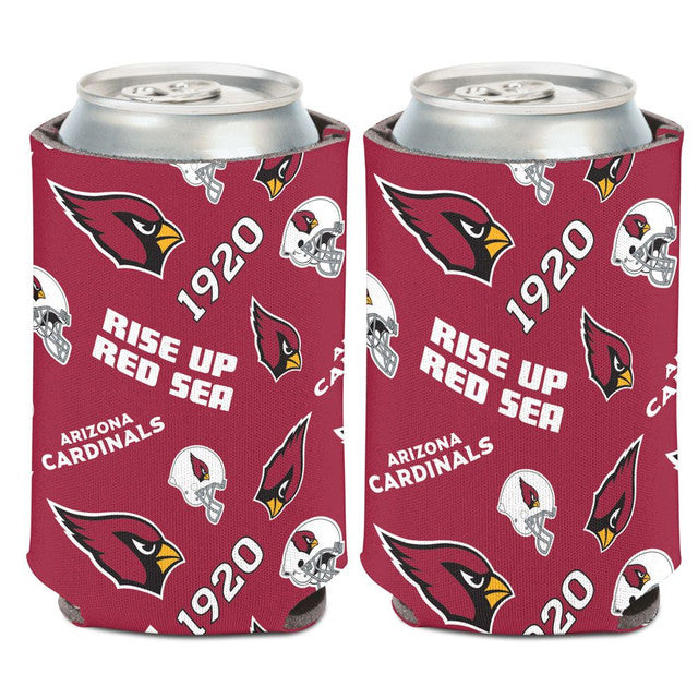 Arizona Cardinals Can Cooler Scatterprint Design