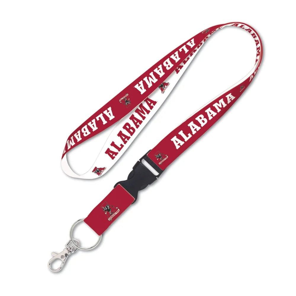 Alabama Crimson Tide Lanyard with Detachable Buckle College Vault - Special Order