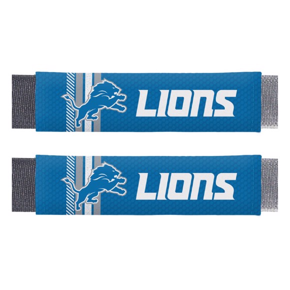 Detroit Lions Seat Belt Pads Team Color