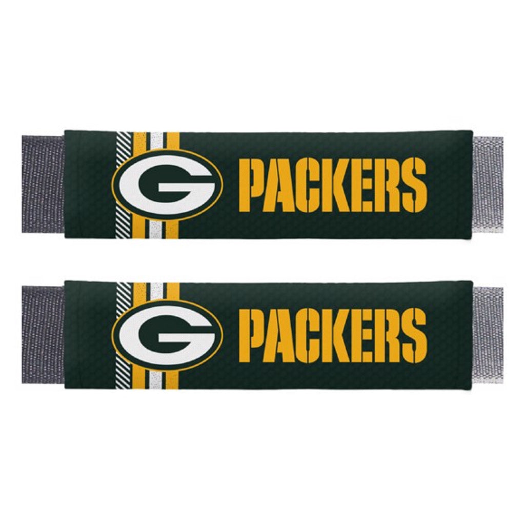 Green Bay Packers Seat Belt Pads Team Color