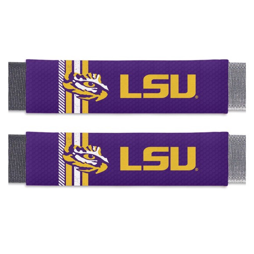 LSU Tigers Seat Belt Pads Team Color