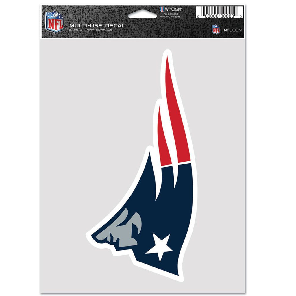 New England Patriots Decal Multi Use Fan Single