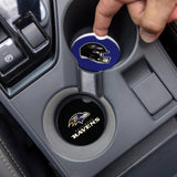Baltimore Ravens Car Coaster Set 2 Pack