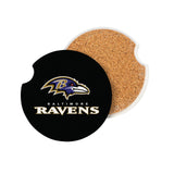 Baltimore Ravens Car Coaster Set 2 Pack
