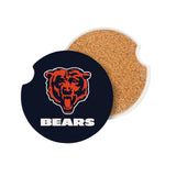 Chicago Bears Car Coaster Set 2 Pack