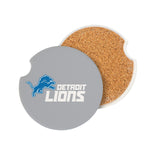 Detroit Lions Car Coaster Set 2 Pack