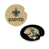 New Orleans Saints Car Coaster Set 2 Pack
