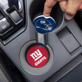 New York Giants Car Coaster Set 2 Pack