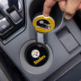 Pittsburgh Steelers Car Coaster Set 2 Pack
