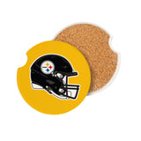 Pittsburgh Steelers Car Coaster Set 2 Pack