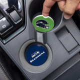 Seattle Seahawks Car Coaster Set 2 Pack