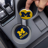 Michigan Wolverines Car Coaster Set 2 Pack