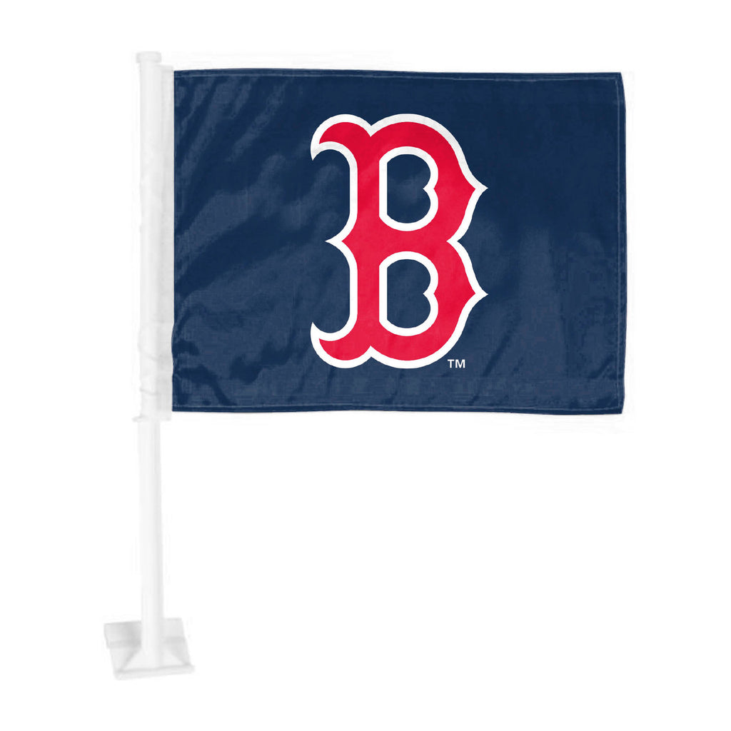 Boston Red Sox Flag Car Primary Logo