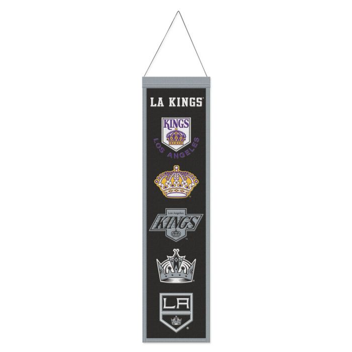 Los Angeles Kings Banner Wool 8x32 Heritage Evolution Design
