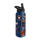 Houston Astros Quencher Bottle 34oz Stainless Steel Dreamweave