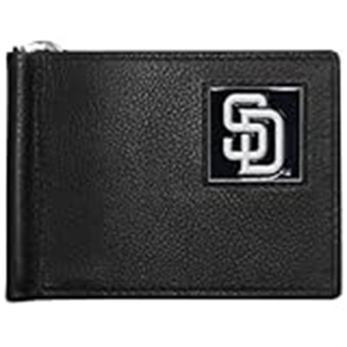 San Diego Padres Wallet Leather Billfold Clip Wallet