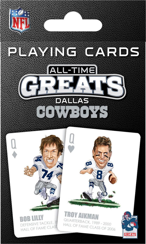 Dallas Cowboys Playing Cards All-Time Greats