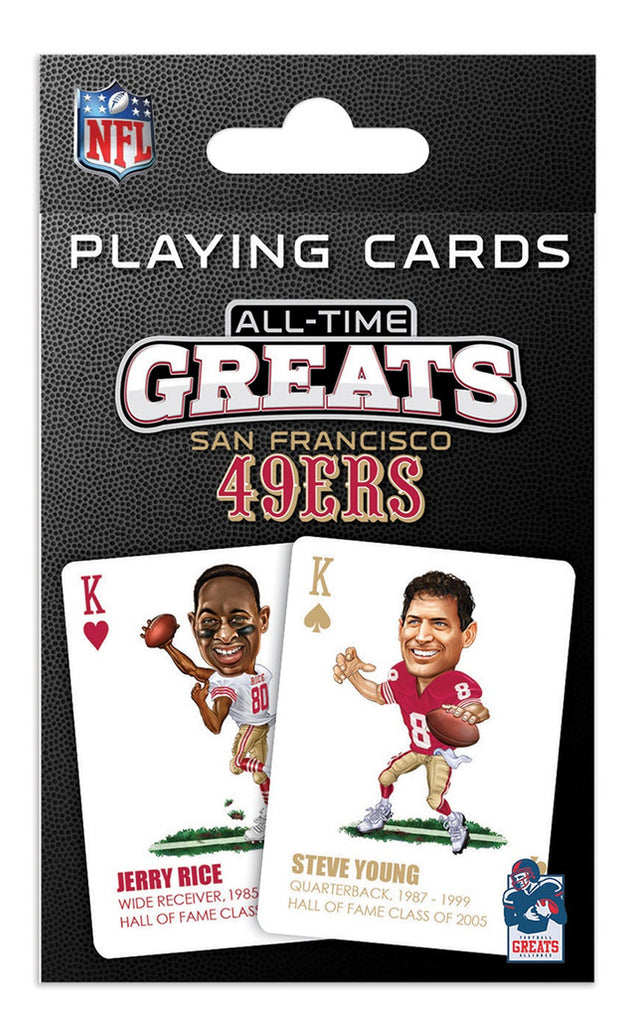 San Francisco 49ers Playing Cards All-Time Greats