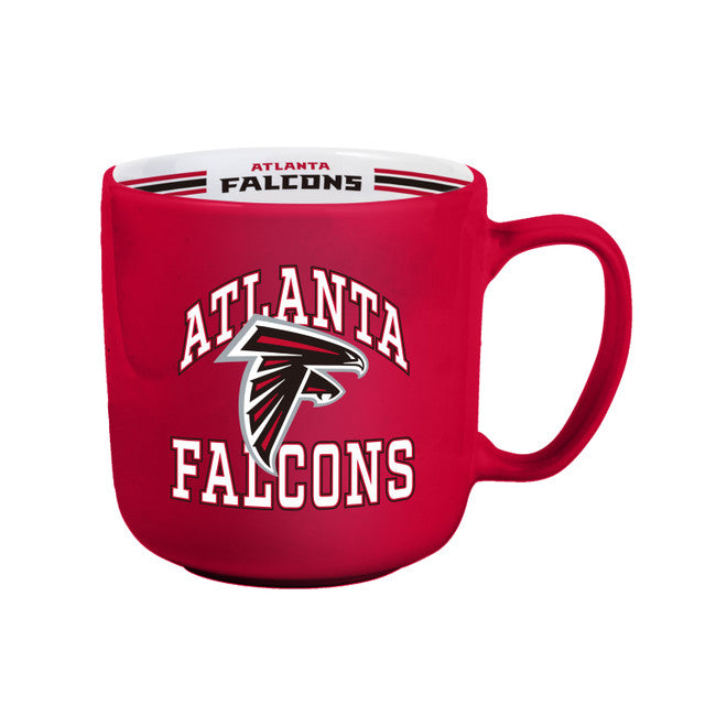 Atlanta Falcons Coffee Mug 15oz Stripe Design