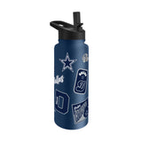 Dallas Cowboys Quencher Bottle 34oz Stainless Steel Dreamweave