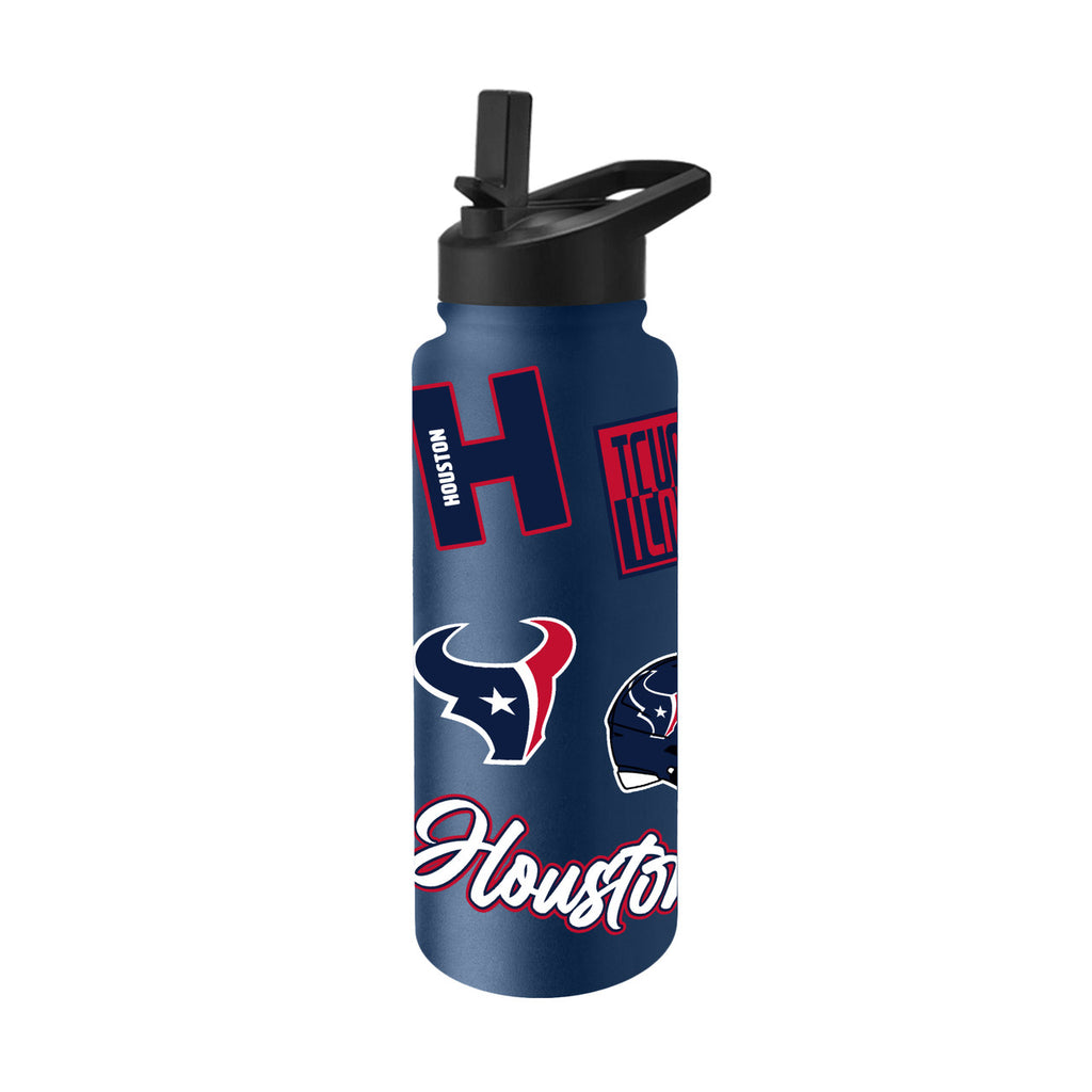 Houston Texans Quencher Bottle 34oz Stainless Steel Dreamweave