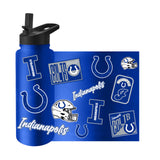 Indianapolis Colts Quencher Bottle 34oz Stainless Steel Dreamweave