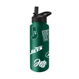 New York Jets Quencher Bottle 34oz Stainless Steel Dreamweave