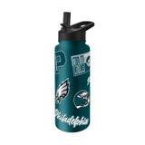 Philadelphia Eagles Quencher Bottle 34oz Stainless Steel Dreamweave