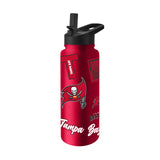 Tampa Bay Buccaneers Quencher Bottle 34oz Stainless Steel Dreamweave
